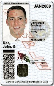 Military ID Card